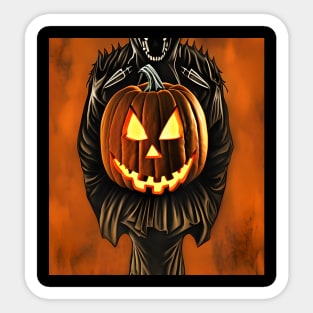 Jack-O-Lantern Sticker